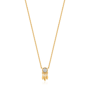 Ania Haie Gold Midnight Fringe Necklace