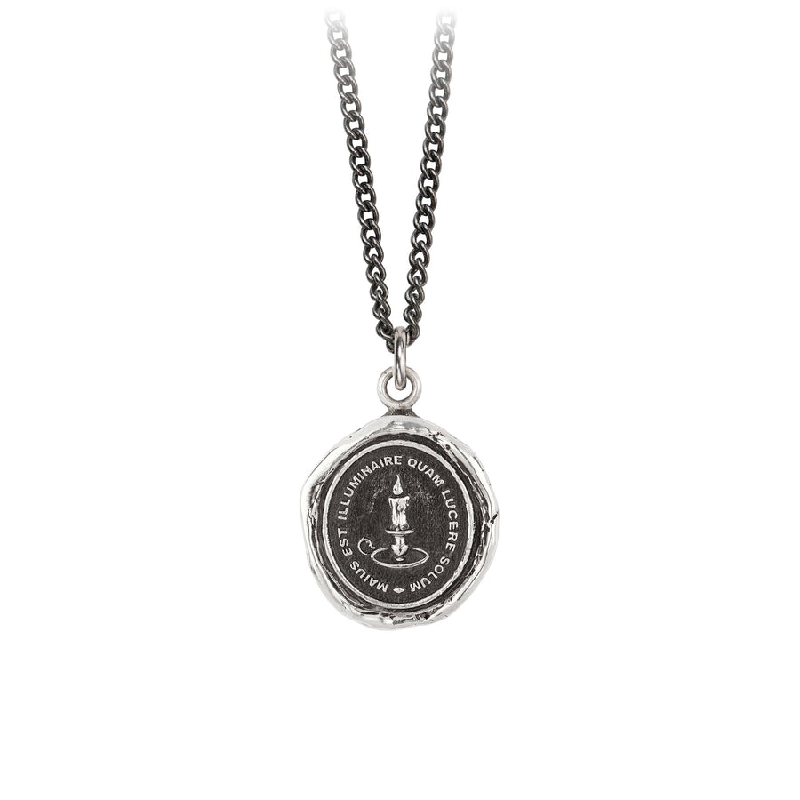 Pyrrha Silver 'Illuminate' Necklace