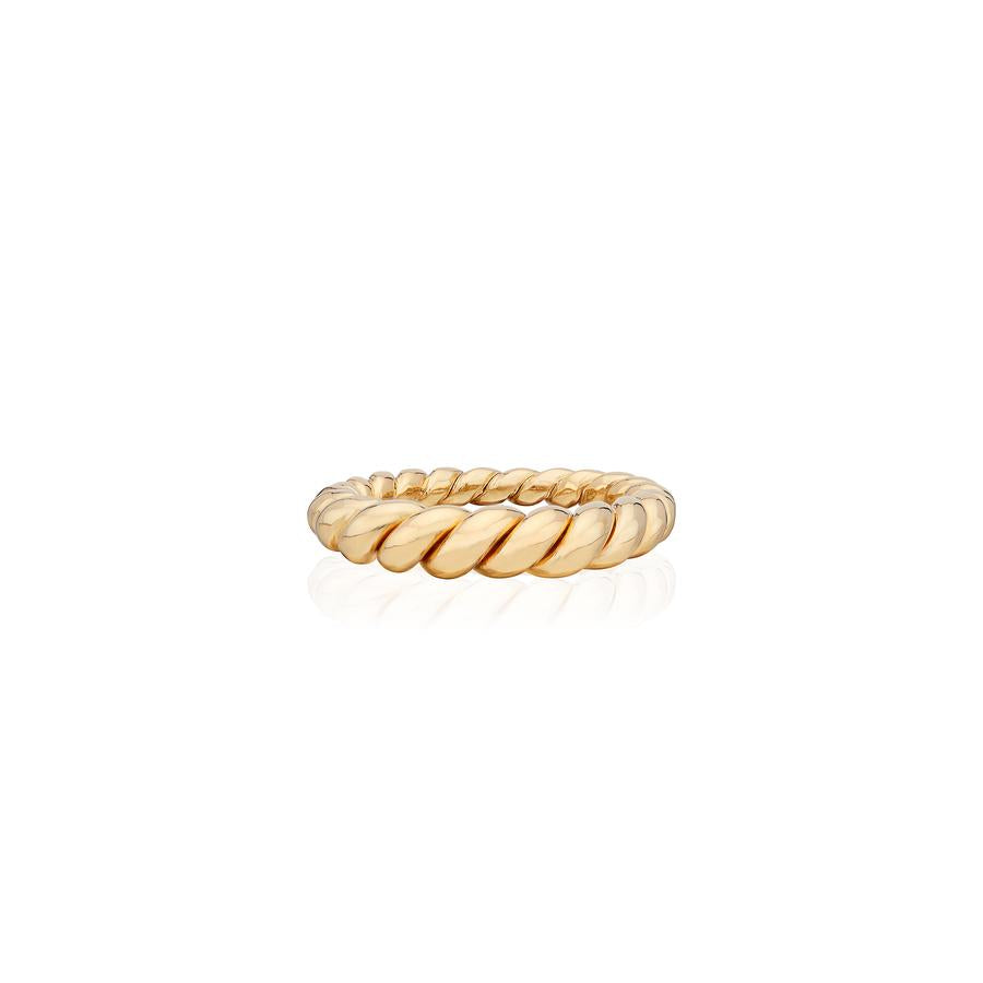 Anna Beck Tapered Twisted Ring Sz 9