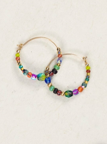 Holly Yashi Sonoma Petite Glass Bead Hoops