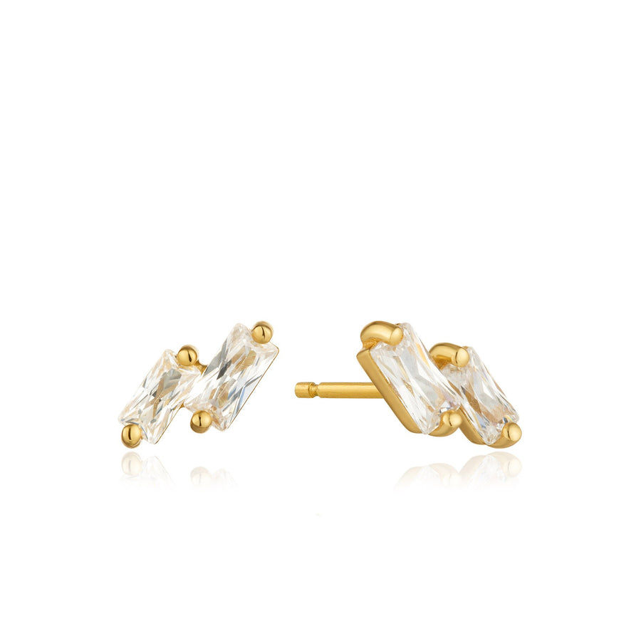 Ania Haie Gold Glow Studs Earrings
