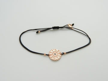 Kurshuni Rose Gold FUNKY String Bracelet