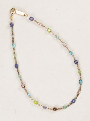 Holly Yashi Sonoma Splash of Spring Glass Bead Anklet