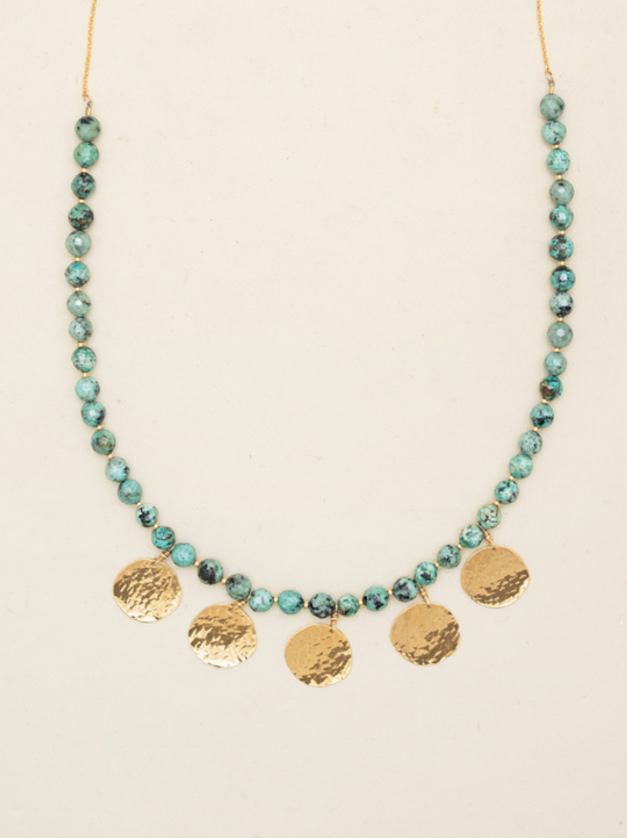 Holly Yashi Indio Necklace in Turquoise