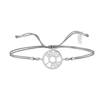 Kurshuni Silver 'NS Strong' String Bracelet – The Vault Jewelry Halifax