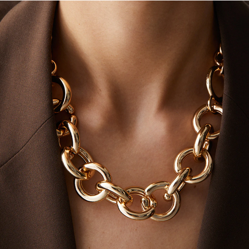 Jenny Bird Gold 'Florence' Chunky Chain Necklace