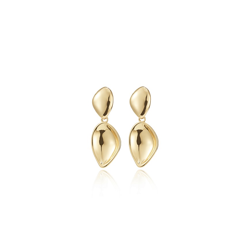Jenny Bird Gold 'Dore' Detachable Drop Earrings