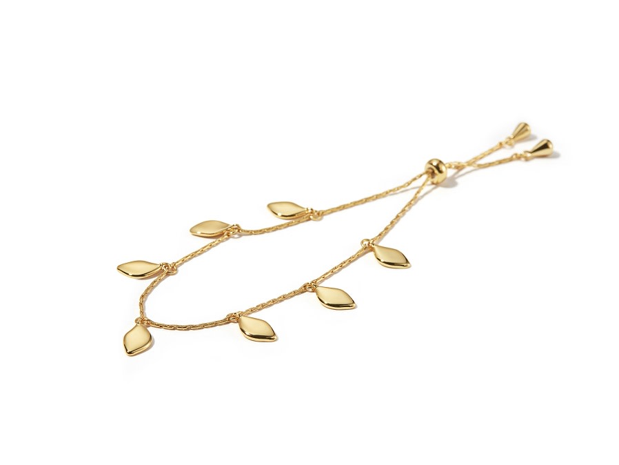 Jenny Bird Gold 'Foli' Slider Bracelet