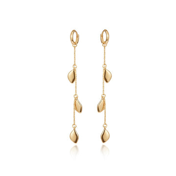 Jenny Bird Gold 'Foli' Drop Earrings